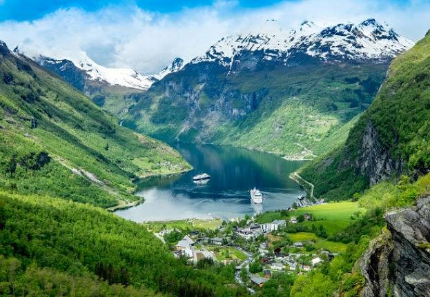 Geiranger view Norway